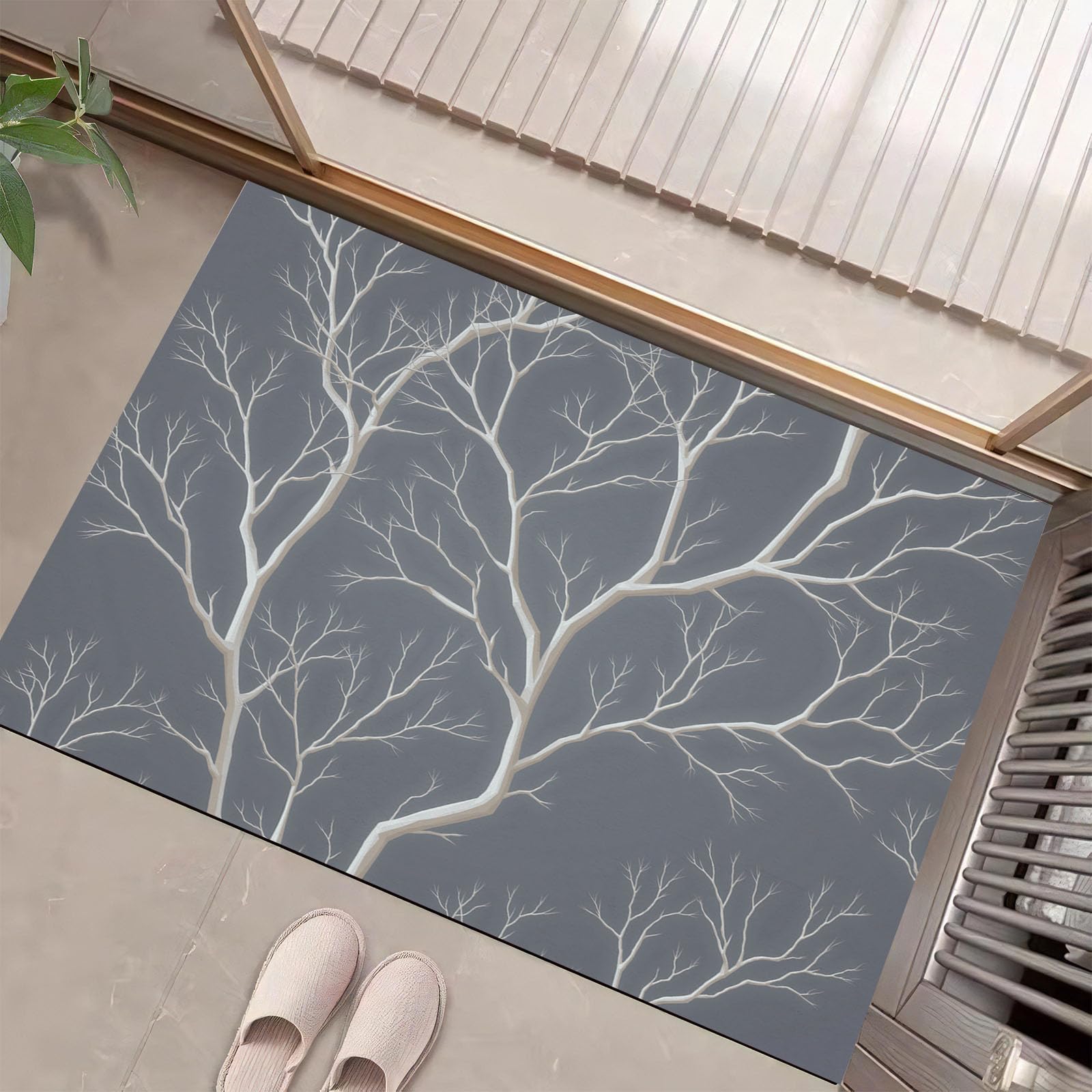 Tapis d'entrée 90x150cm idéal pour habiller le couloir et le balcon
