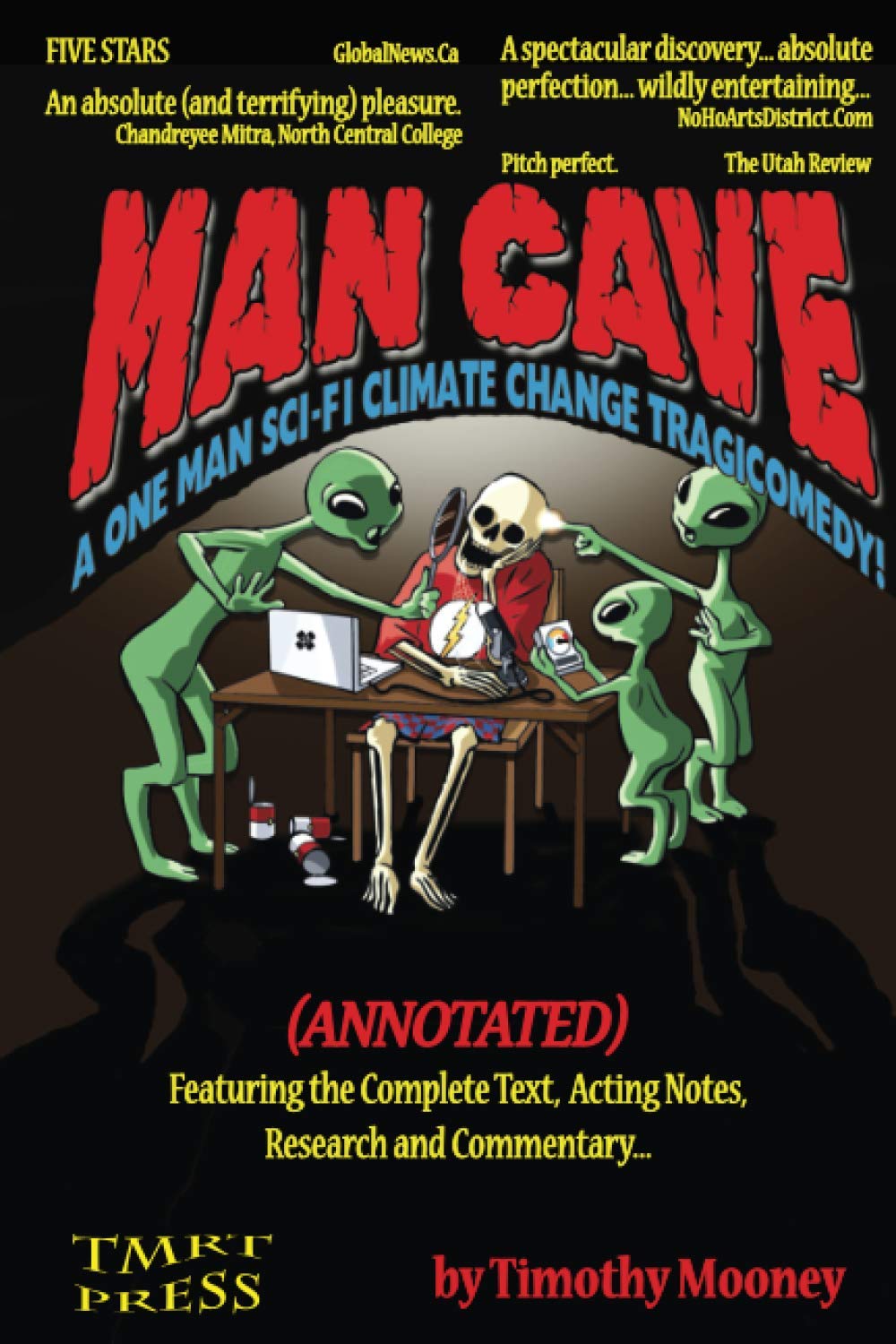 Man Cave: A One-Man Sci-Fi Climate Change Tragicomedy (Annotated)