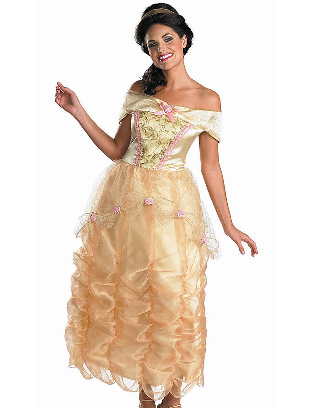Costumes Disney Beauty And The Beast Belle Adult Deluxe Costume