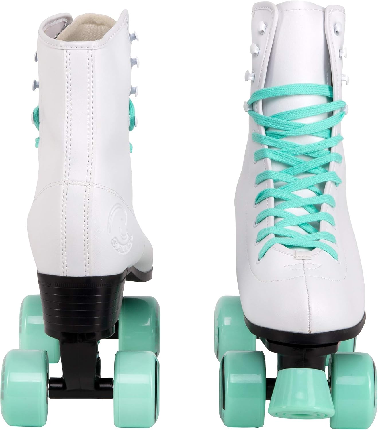 C SEVEN C7skates Soft Faux Leather Quad Roller Skates
