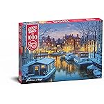 Puzzle 1000 pi`eces : Amsterdam la nuit
