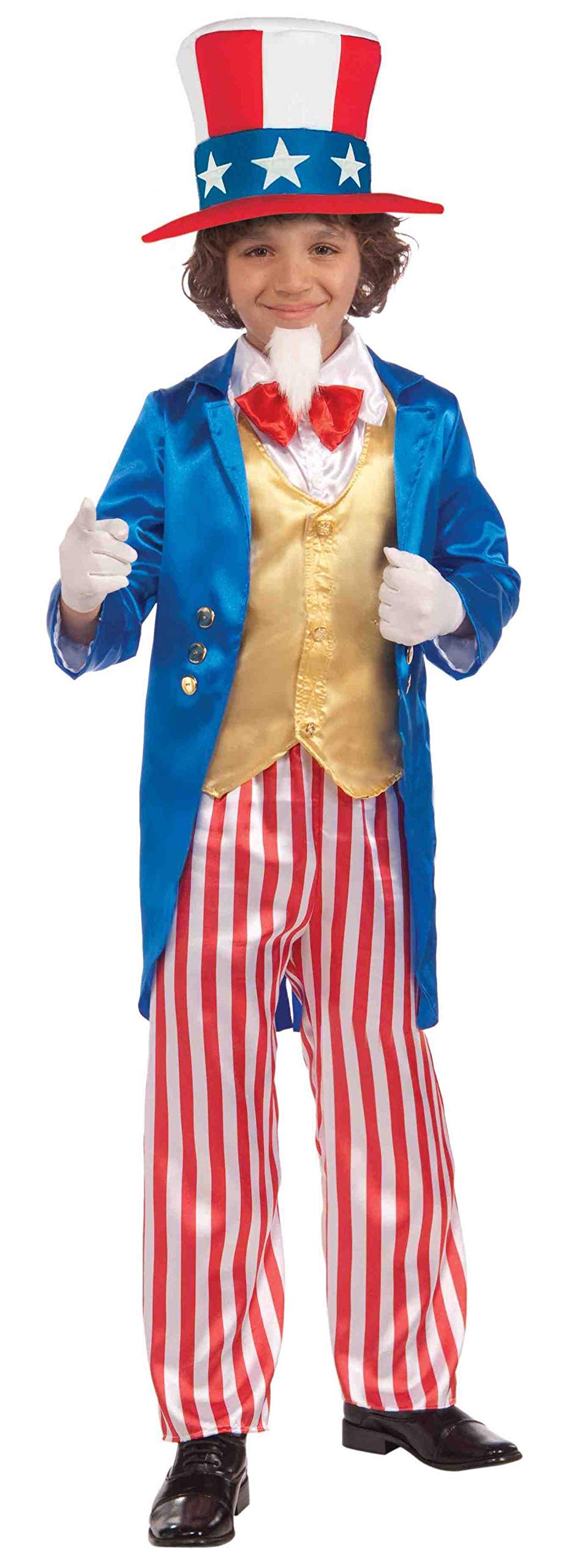 Forum Novelties Deluxe Uncle Sam Child Costume, Large