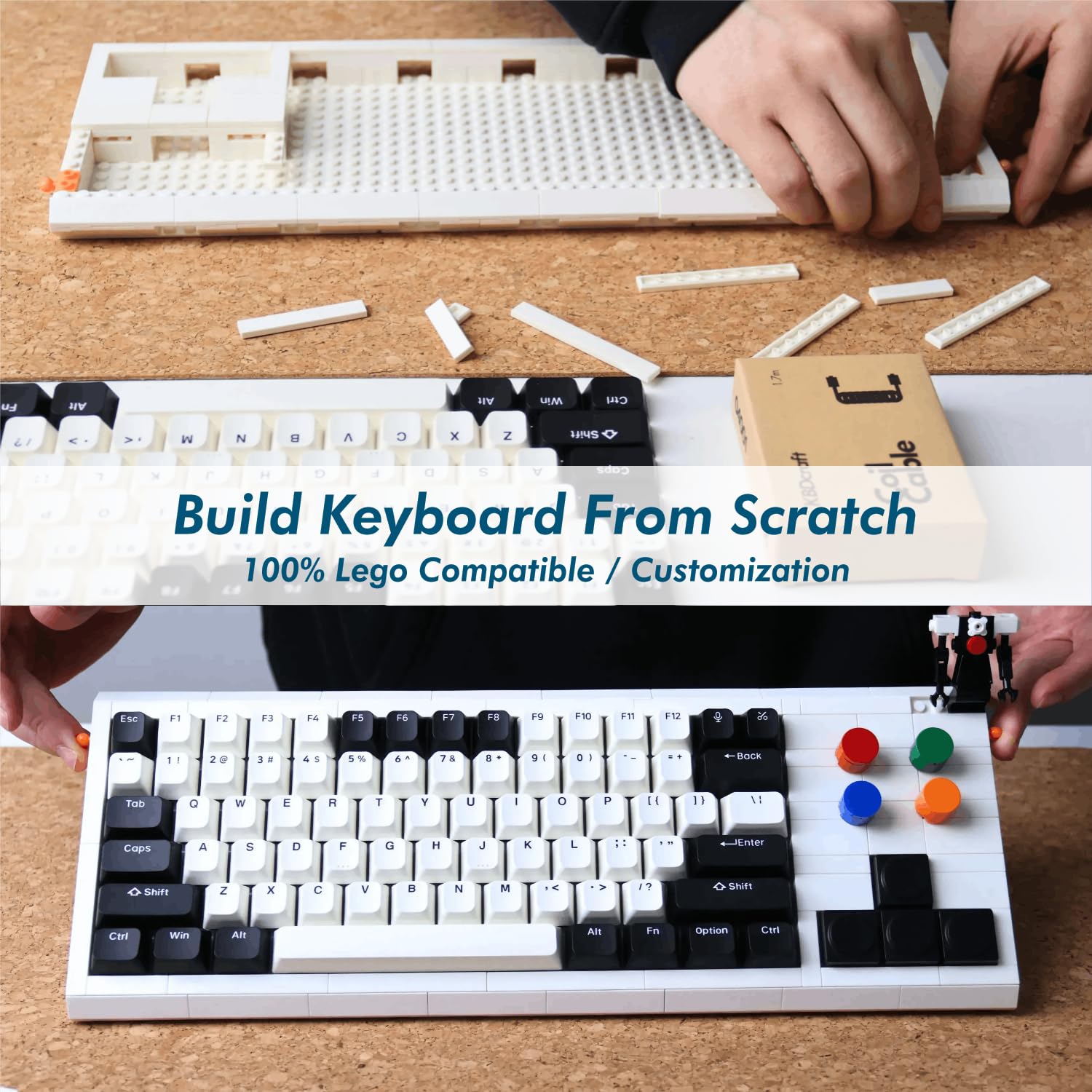 Amazon | KBDcraft 03Sachiel 85% 有線メカニカルキーボード 4つのノブ