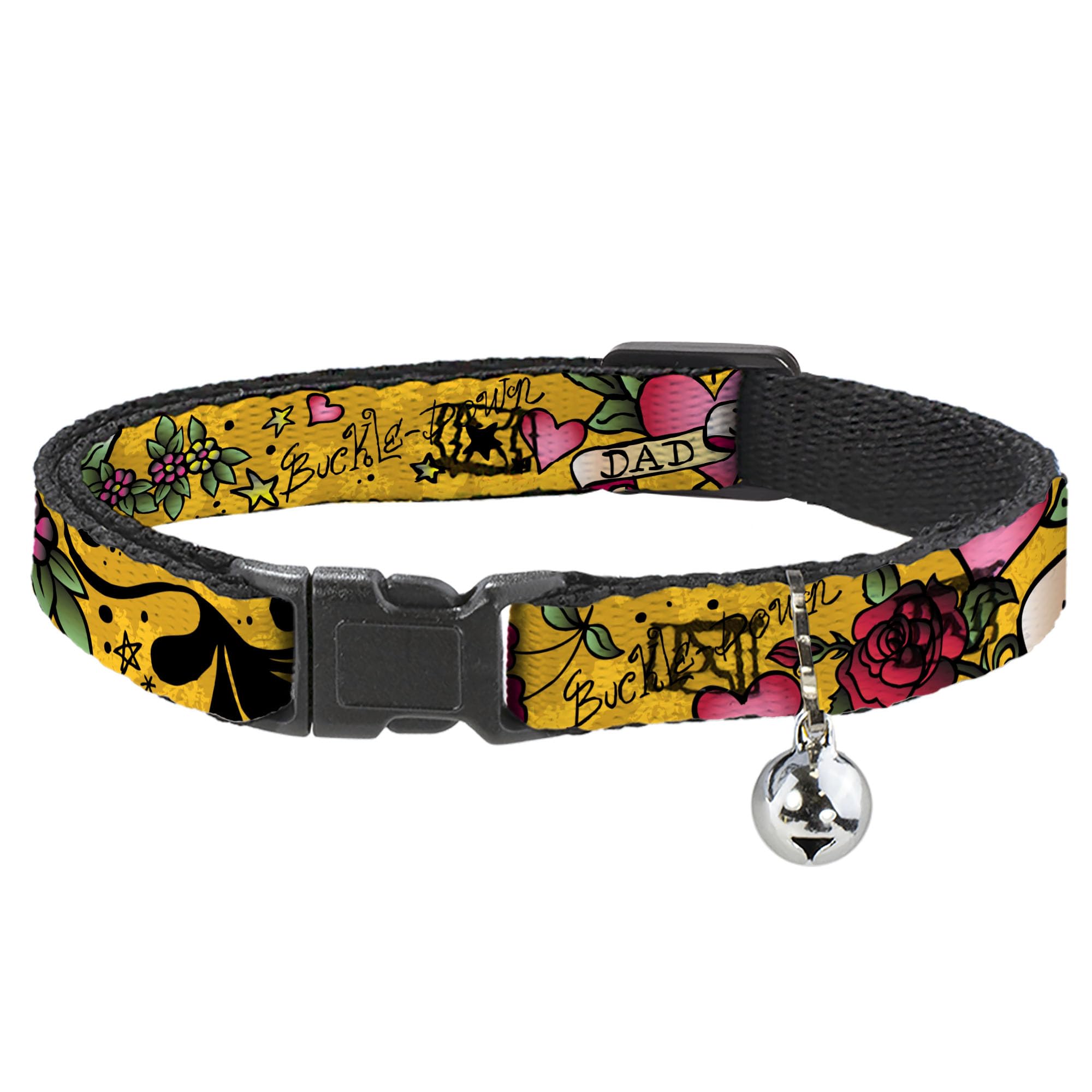 Collar de Gato Breakaway Buckle-Down para evitar enganches y proteger a felinos activos