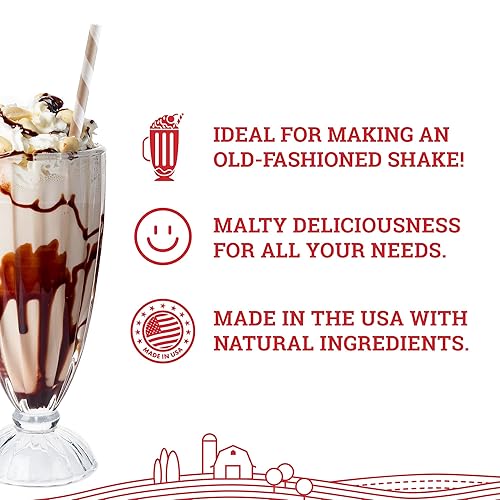 Miniatura 2 de Leche malteada en polvo antigua de Hoosier Hill Farm 15 libras