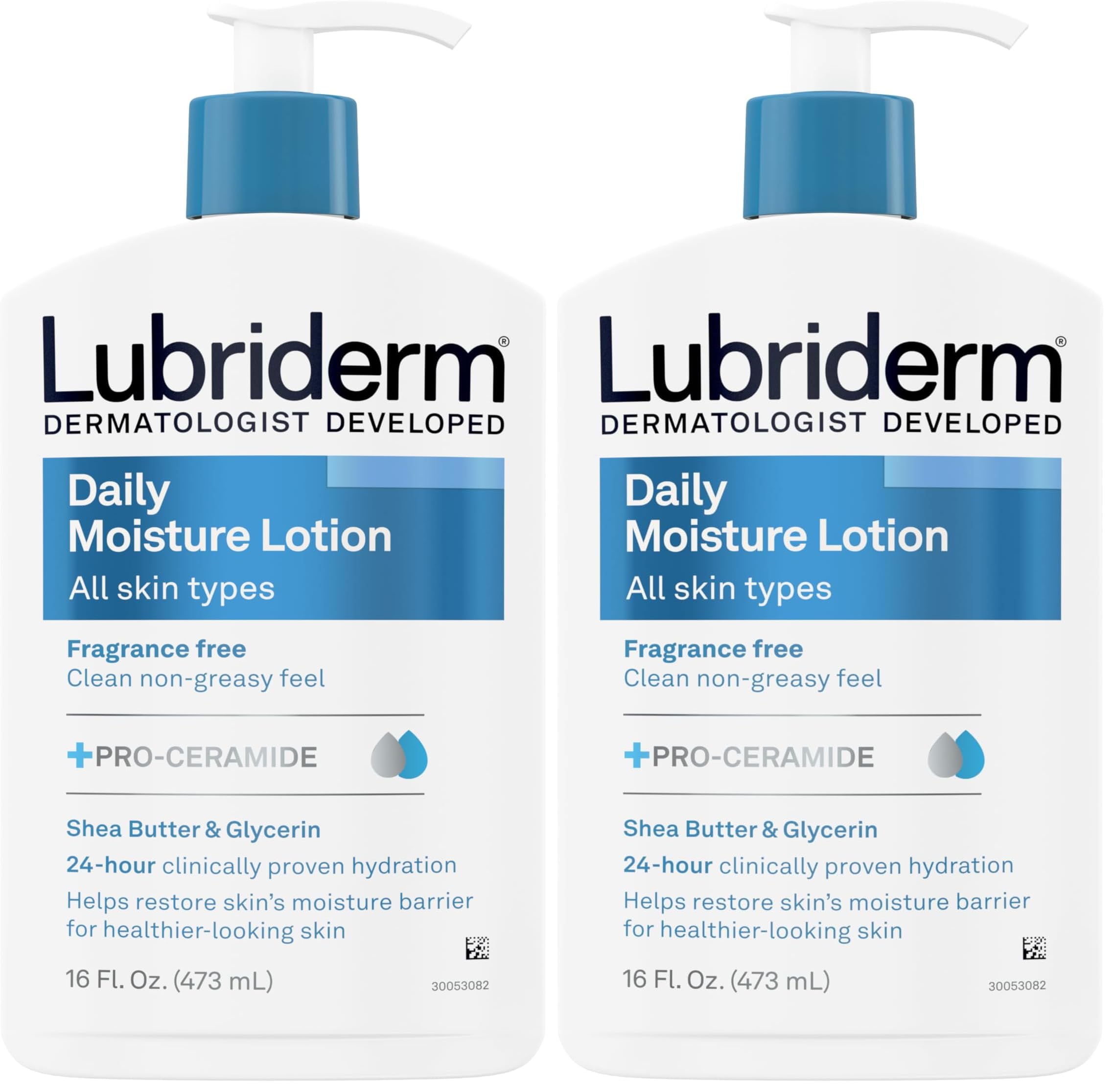 Amazon.com: Lubriderm Fragrance Free Daily Moisture Lotion + Pro