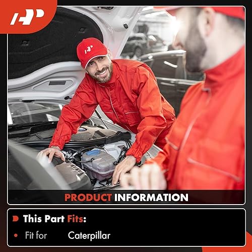 Miniatura 2 de A-Premium Compresor de AC con embrague compatible con el estilo Caterpillar SD7H15