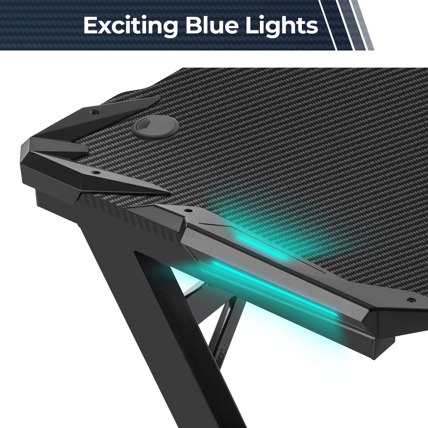 Buy Sedeta Gaming Computer Desk, Gaming Table Desk, Ergonomic ZShaped