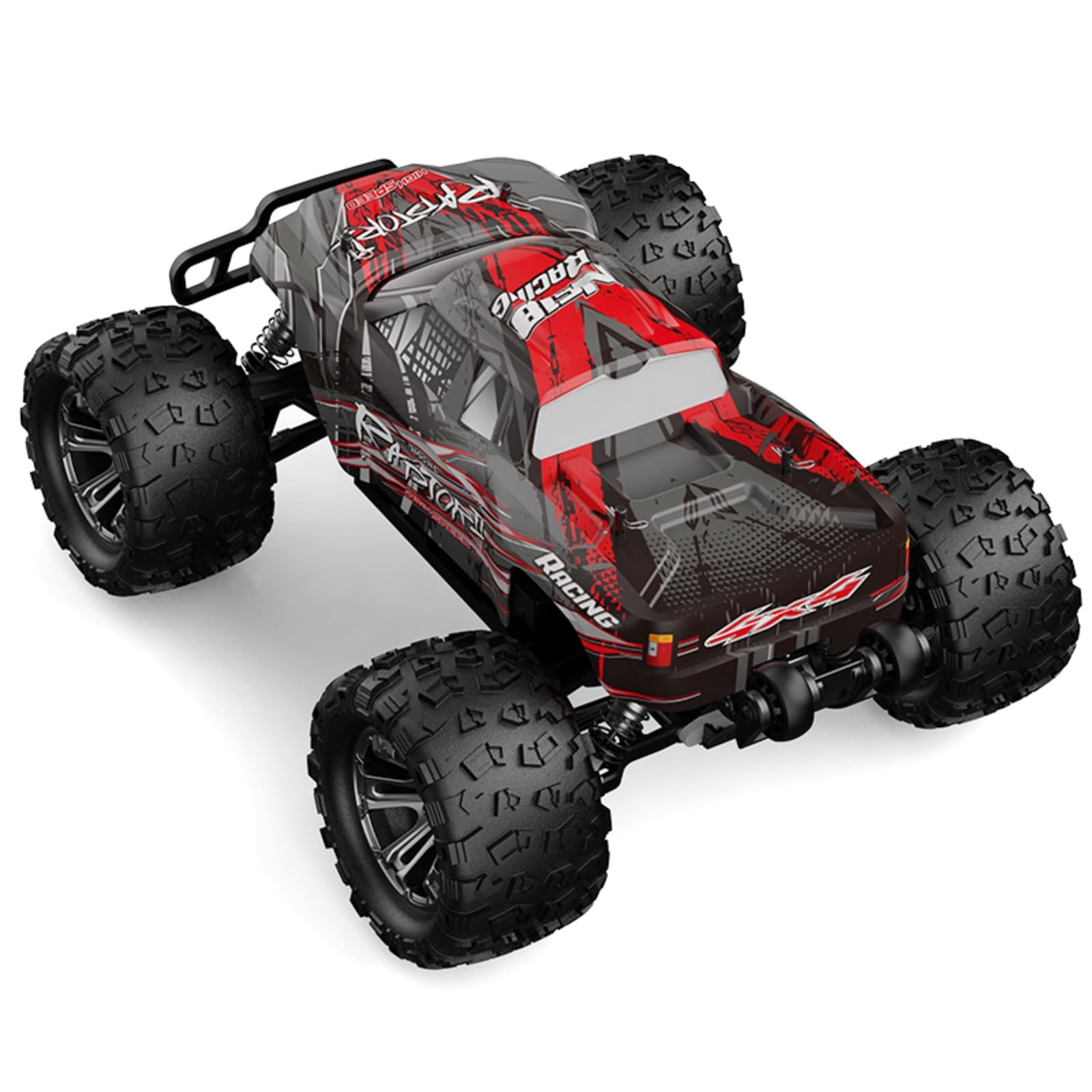 1:8 Maßstab Bürstenloser RC Monstertruck für Erwachsene, 100km/h+ High Speed 4x4 Offroad Ferngesteuertes Auto für Erwachsene mit Dual 3S Wiederaufladbarer Batterie Schnelle 4WD Fernbedienung