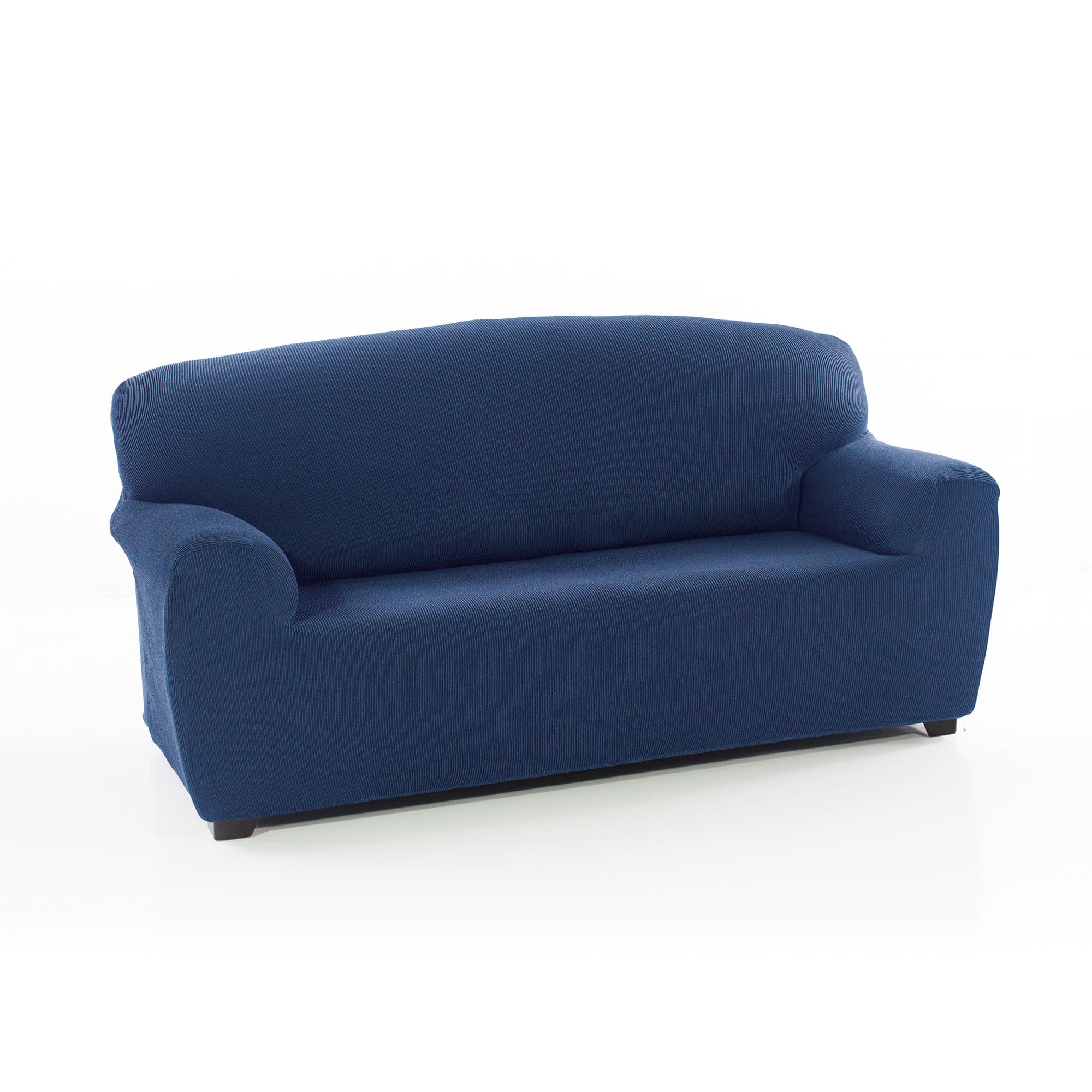 Maxifundas Fundas De Sofa & Chaise Longue Blau Maxifundas - Elastischer Sofabezug Strada 2-Sitzer,