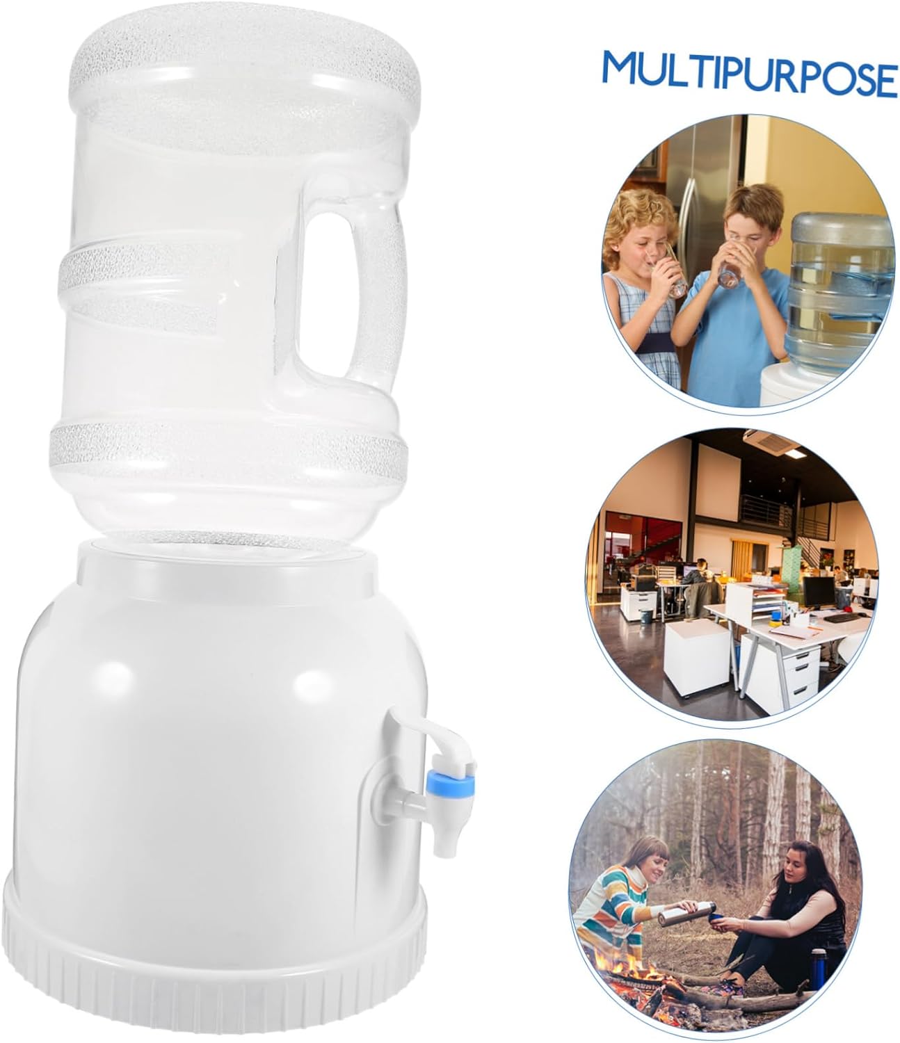 Water Dispenser Stand Water Bottle Bracket Countertop Compact Inverted Design