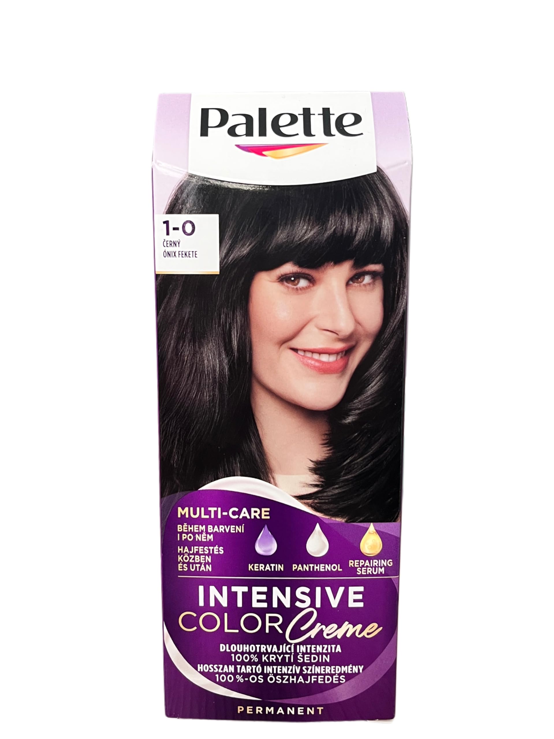 Palette Intensive Color Creme N1 Intense Black Permanent Hair Color