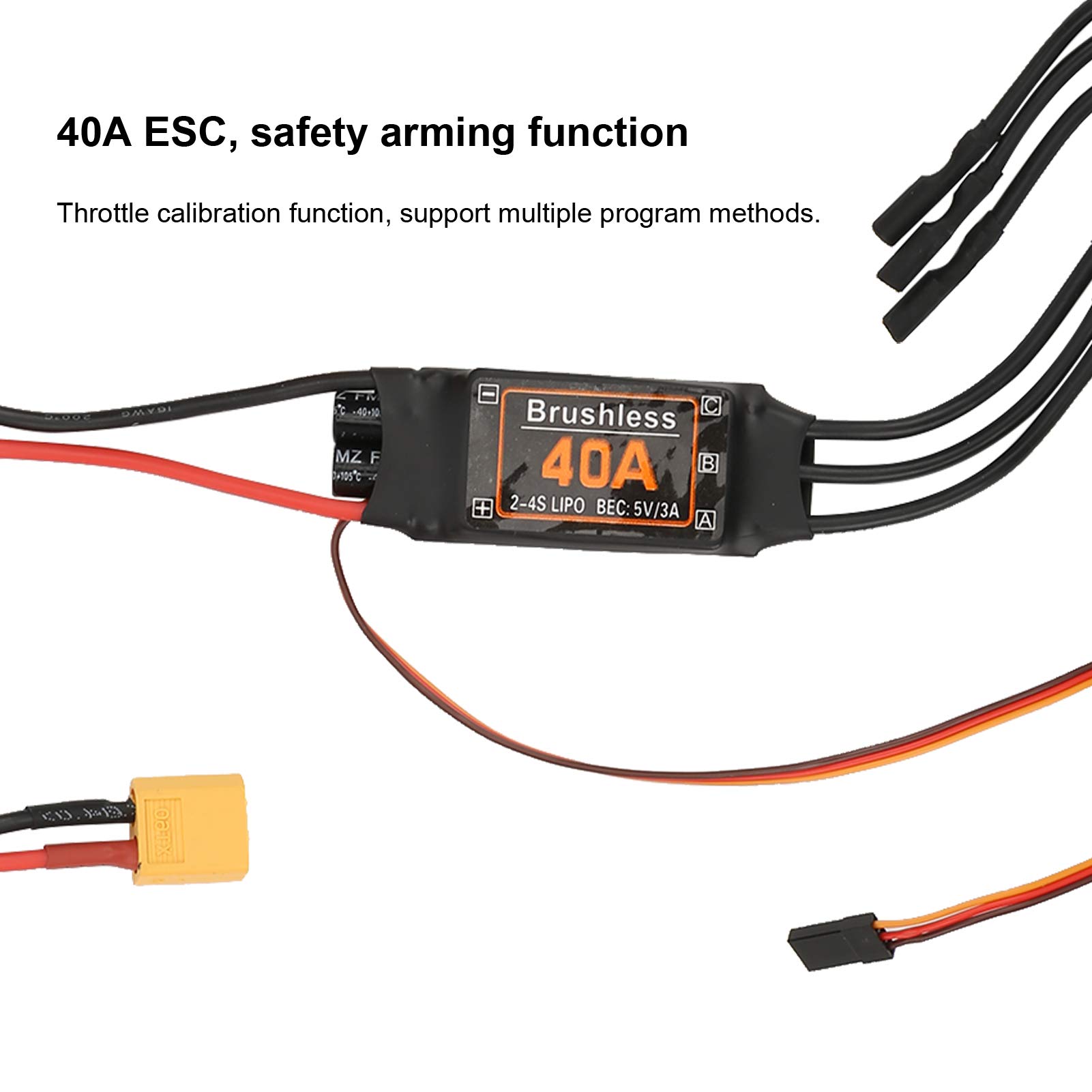 Accessori per aeromodelli, Completo con servo e ESC XT60, Motori RC per aerei, Alta prestazione 2300KV, for Modello Aereo e Modellismo RC