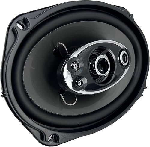 Miniatura 3 de AUDIOTEK 2 pares K7 K69.5 de 6 x 9 pulgadas, 6 x 9 pulgadas, 700 W, sistema de altavoces de alto rendimiento profesional coaxial de 5 vías