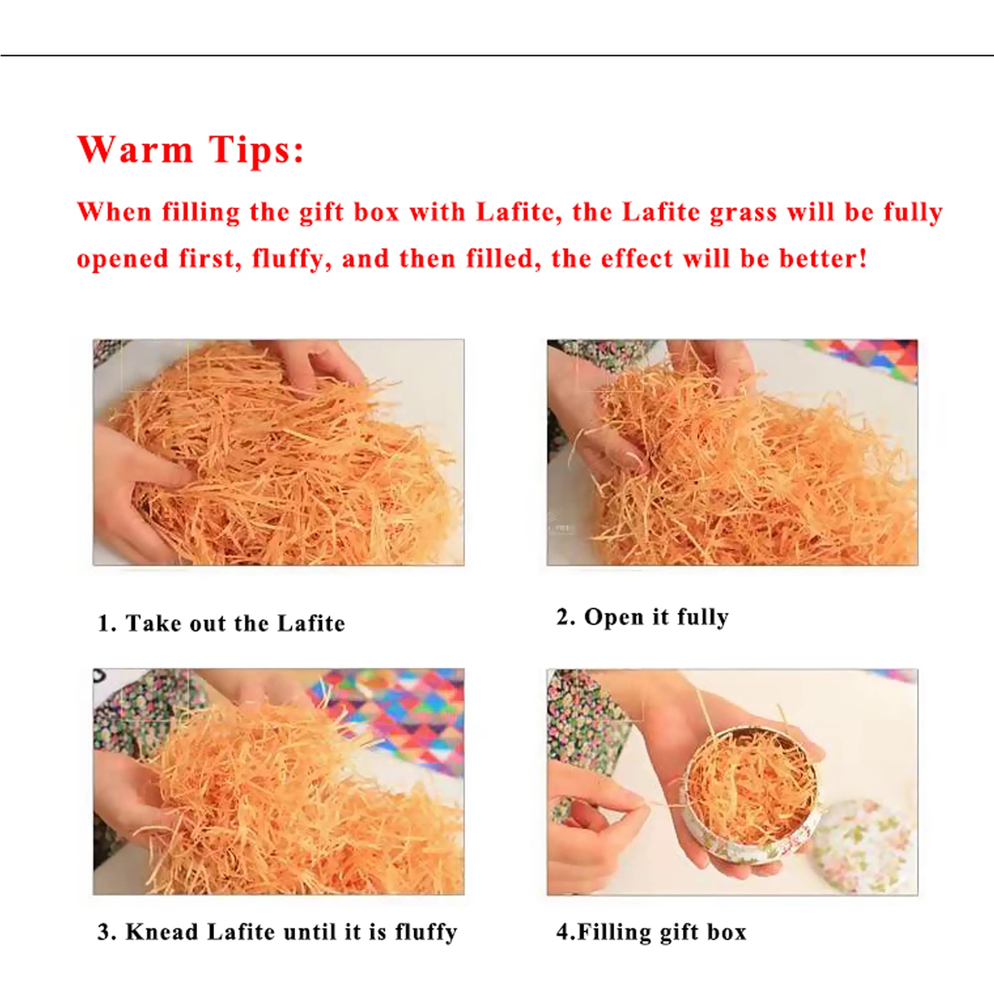 Bestgift Füllmaterial Geschenk,20 Gramm Raffia Geschenkkorb-Füllung Papier,Schredderkorb,Geschreddertes Papier für Geschenkverpackung Partybedarf Dekoration (Rosa)