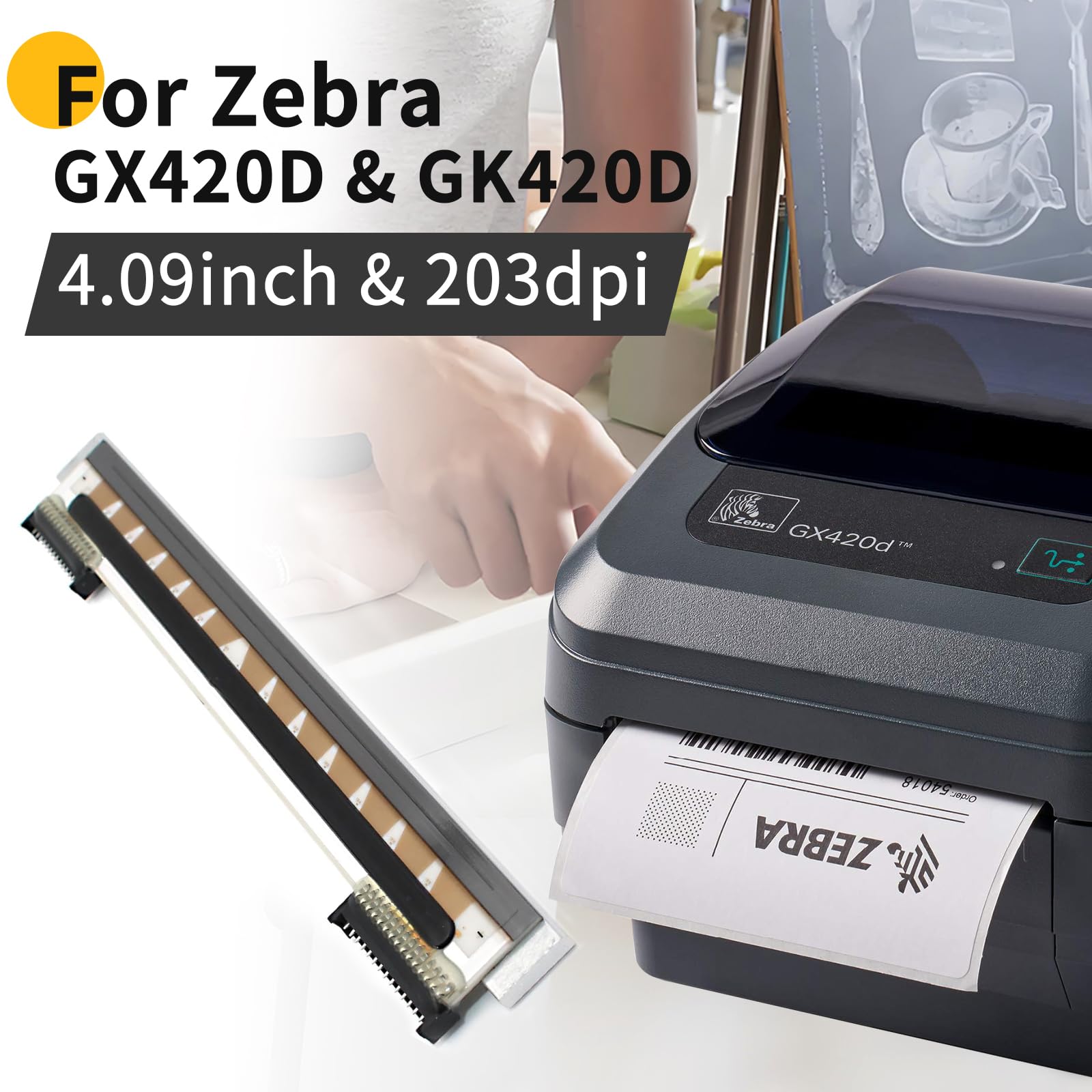 Zebra GK420D Printhead 105934-037 Printhead Replacement For Zebra