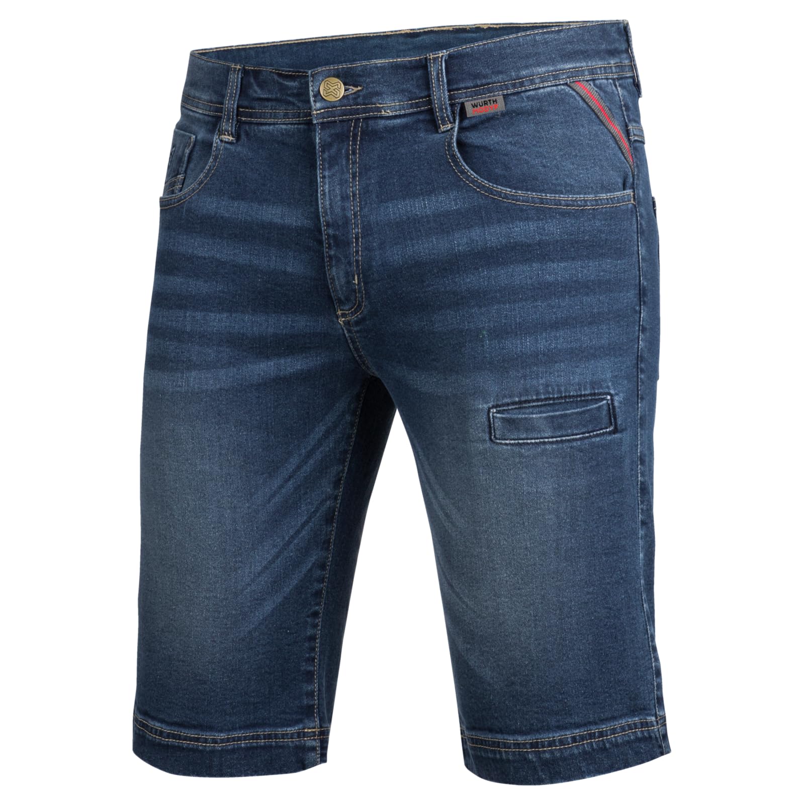 WÜRTH MODYF Bermuda in jeans Stretch X blu uomo
