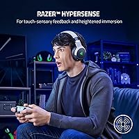 Vista 3 de Razer Kaira Pro Dual Wireless Gaming Headset w/Haptics for PlayStation 5 / PS5, PC, Mobile, PS4: HyperSense - Triforce 50mm Drivers - Detachable Mic