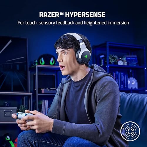 Miniatura 3 de Razer Kaira Pro Dual Wireless Gaming Headset w/Haptics for PlayStation 5 / PS5, PC, Mobile, PS4: HyperSense - Triforce 50mm Drivers - Detachable Mic