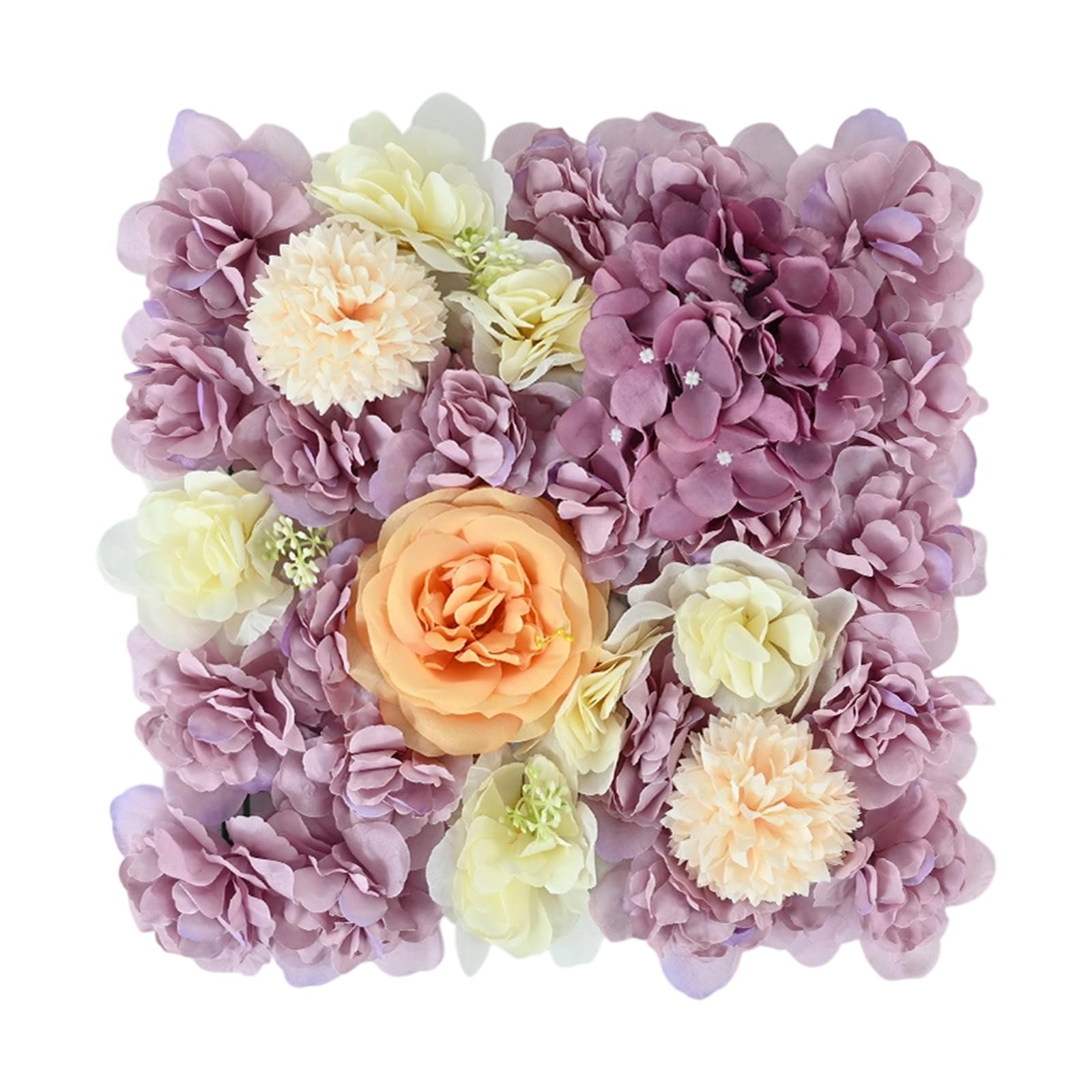 Nucelit Artificial Floral Backdrop Wall Panel Silk Roses Flower for Photography Studio and Ceremony Decoration Flower Wall Panel