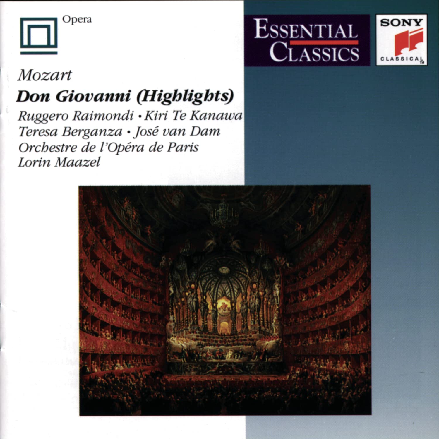 Don Giovanni [Audio CD] Mozart; Raimondi; Te Kanawa; Van Dam and Maazel