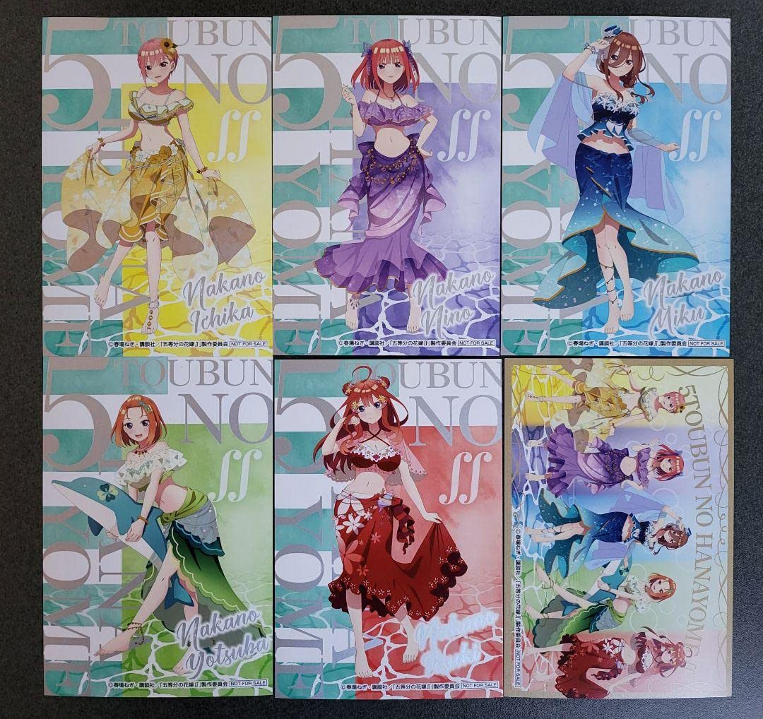 Amazon | 五等分の花嫁 新宿マルイ 一花、二乃、三玖、四葉、五