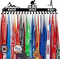 Vista 6 de Soporte para medallas – She Believed She Could She Did – Soporte personalizado para medallas para corredor de carreras deportivas, placa de metal