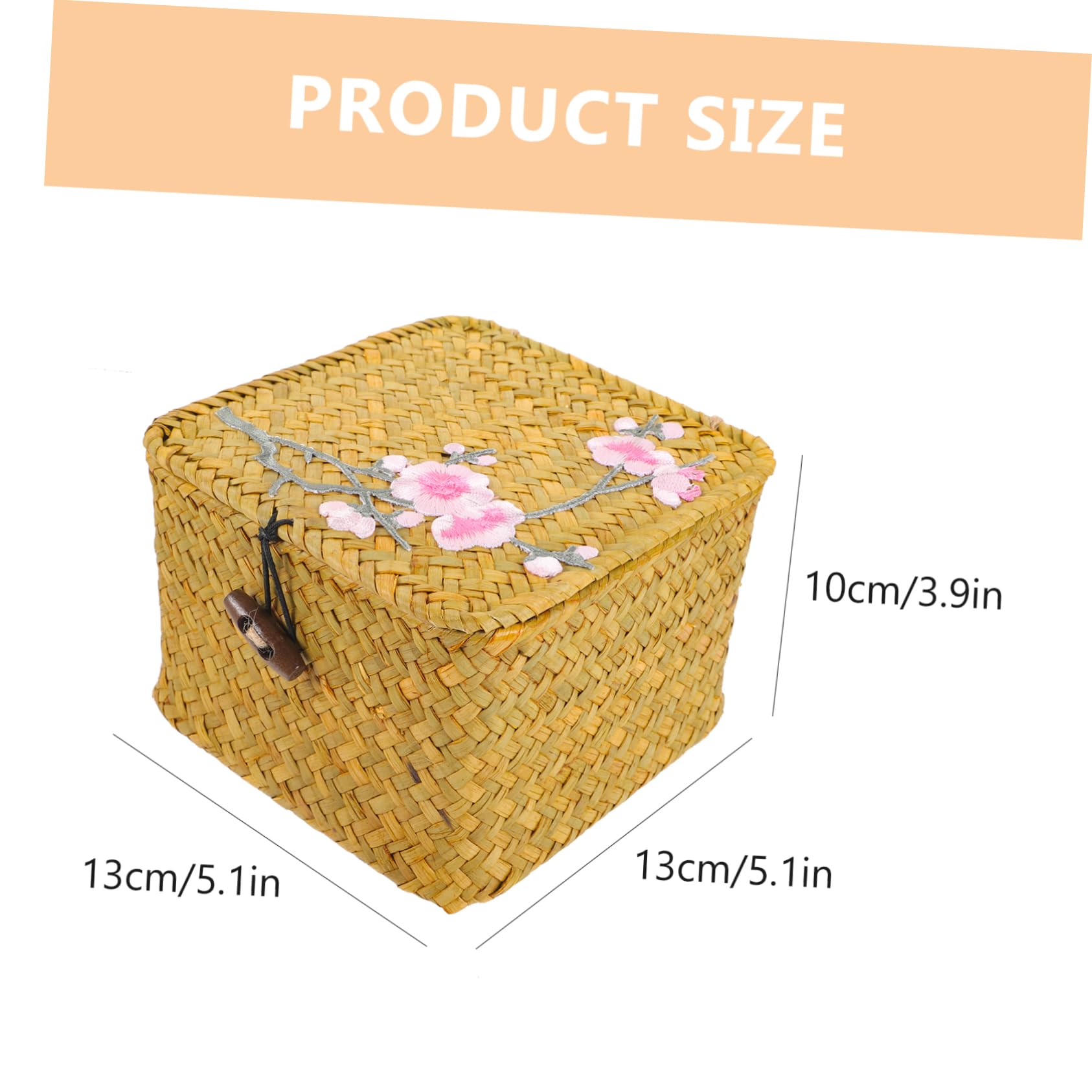 本棚　編み込みバスケット２個付き Amazon｜COOLHIYA 編み込み収納バスケット フタ付き デスクトップ整理