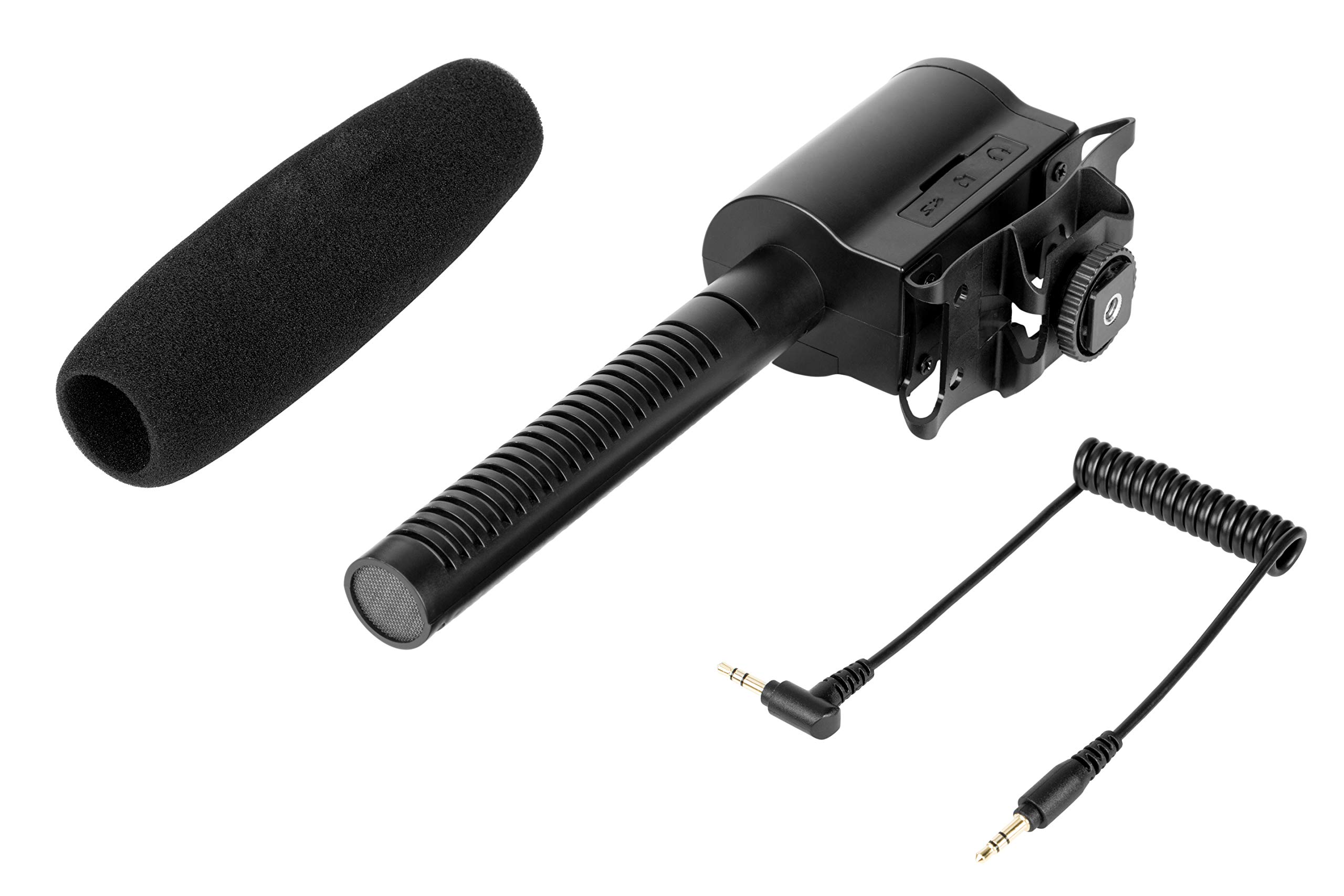 Boya By-dmr7 Escopeta Condensador Micrófono Broadcast Calidad Con Integrado Flash Grabadora Y Pantalla LCD Para Canon Nikon Sony DSLR Cámaras Y Cámaras De Vídeo