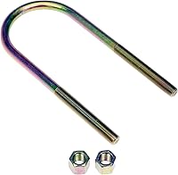 Vista 1 de Dorman 660-112 perno en U 1/2 x 8 x 3-1/8 redondo, paquete de 2