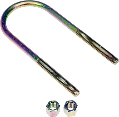 Dorman 660-112 perno en U 1/2 x 8 x 3-1/8 redondo, paquete de 2