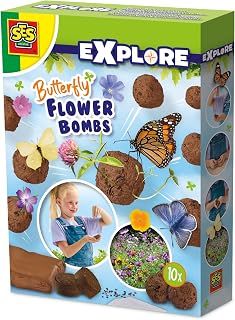 SES Creative Explore – Butterfly Flower Bombs – DIY Flower Bomb Making K...