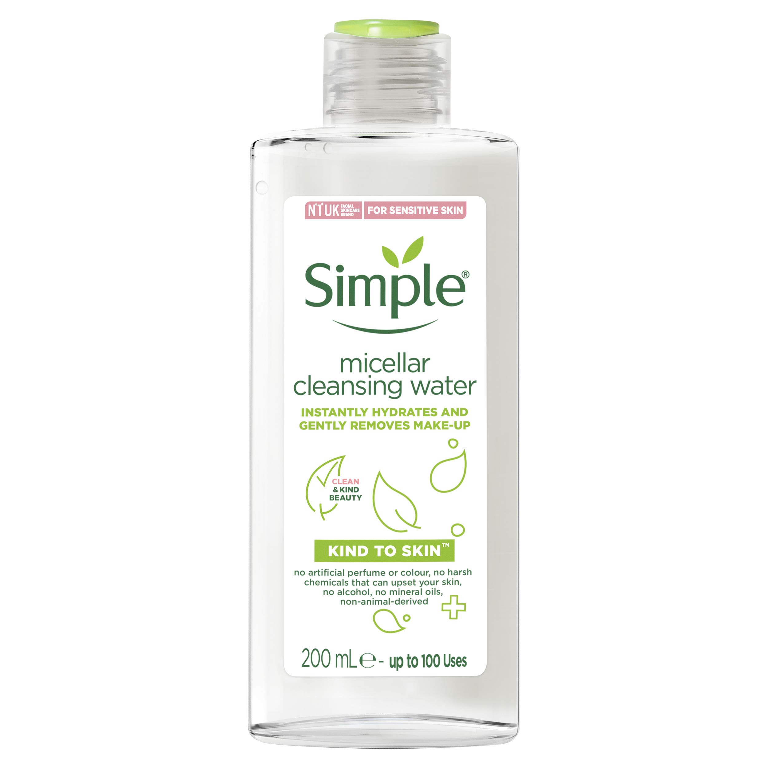 simpleKind To Skin Micellar Cleansing Water, 200ml (Pack Of 1)