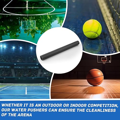 Miniatura 6 de Rodillo de repuesto de 36 pulgadas para cancha de tenis, rodillo de repuesto de esponja sin costuras para cepillo de tenis de barrido