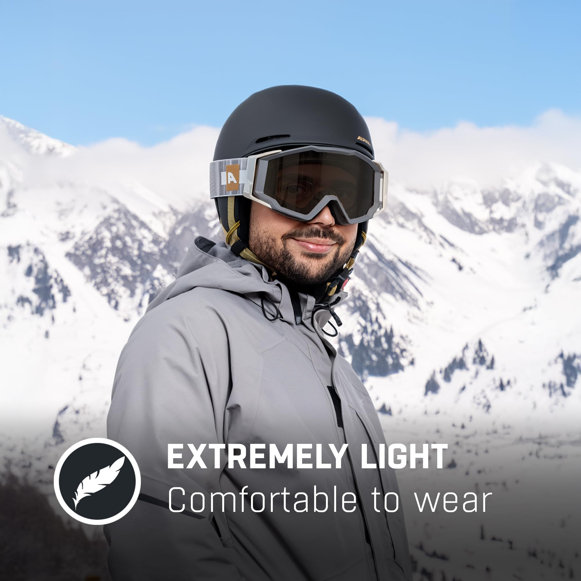 ALPINA CARNIA kask narciarski dla kobiet i mężczyzn, lekki kask narciarski i snowboardowy