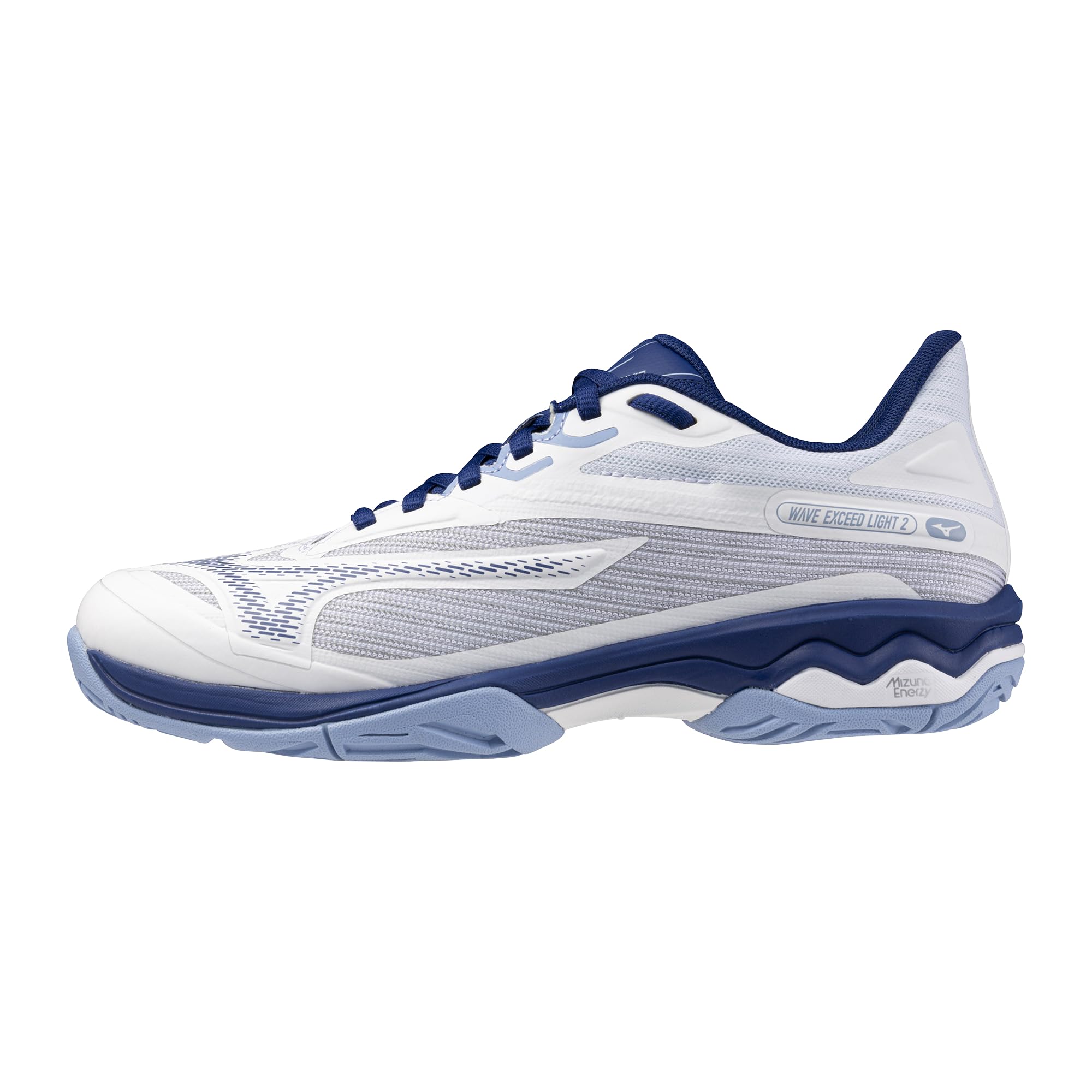 ミズノ WAVE EXCEED LIGHT 2 OC 28.0 Mizuno Women's Wave Exceed Light 2 Ac Tennis Shoe, White
