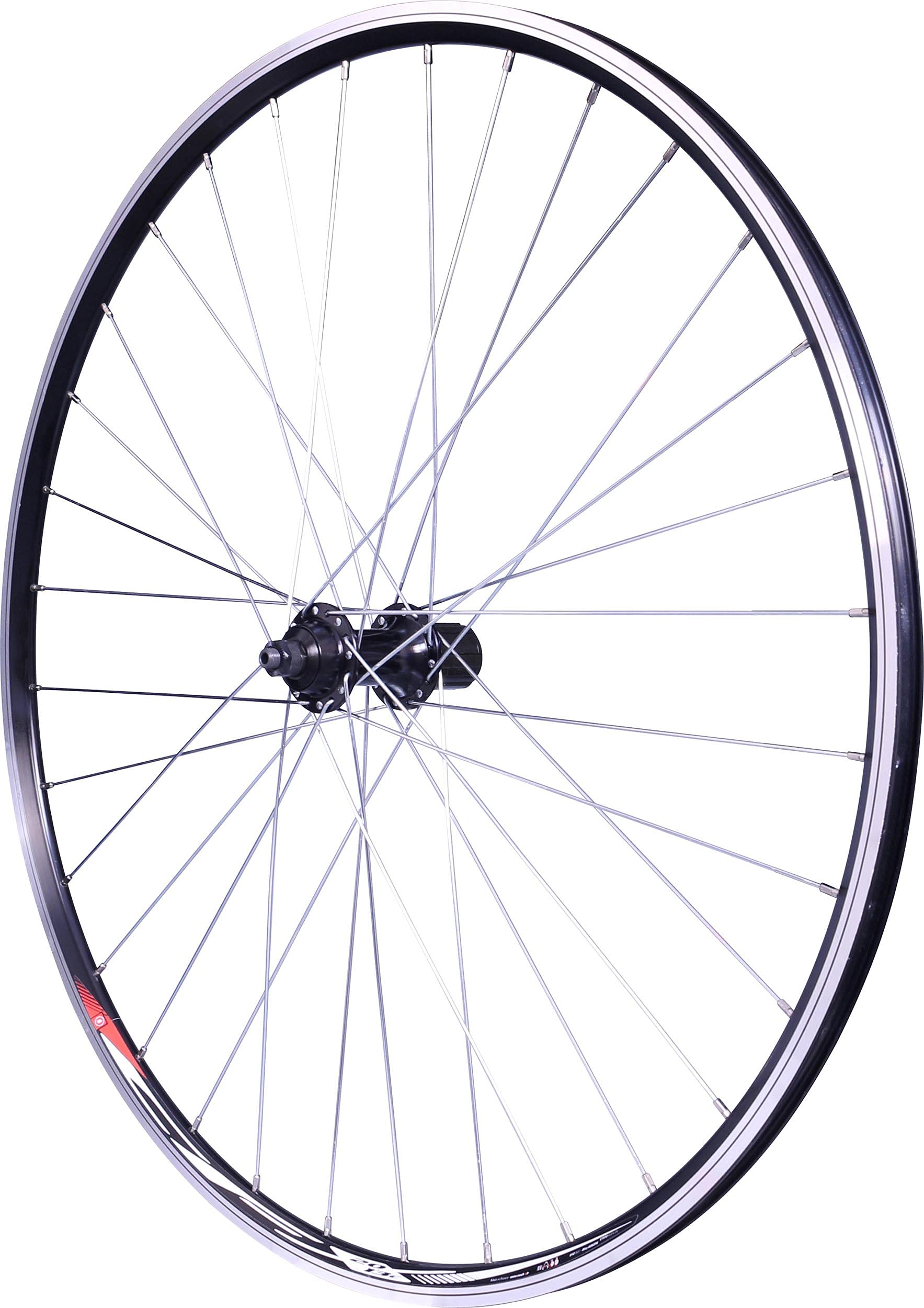 Velox Roue ARRIÈRE MACH1 CFX Noir - Shimano RS300 Claris K7 9/10V