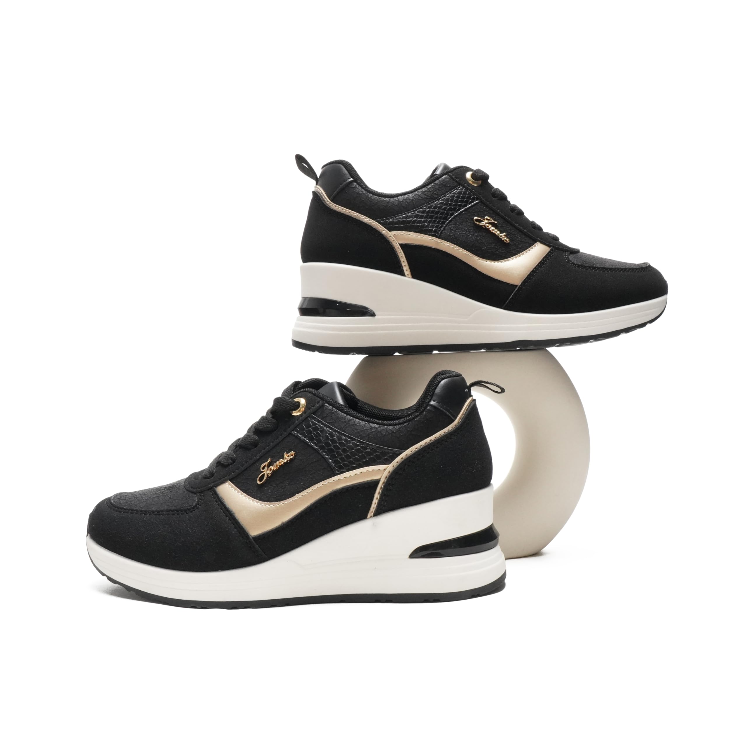 JOMIX Zapatillas Mujer Suela Gruesa Cómodas Suaves paara Caminar Estilo Urbano Informal CWSC265146ES