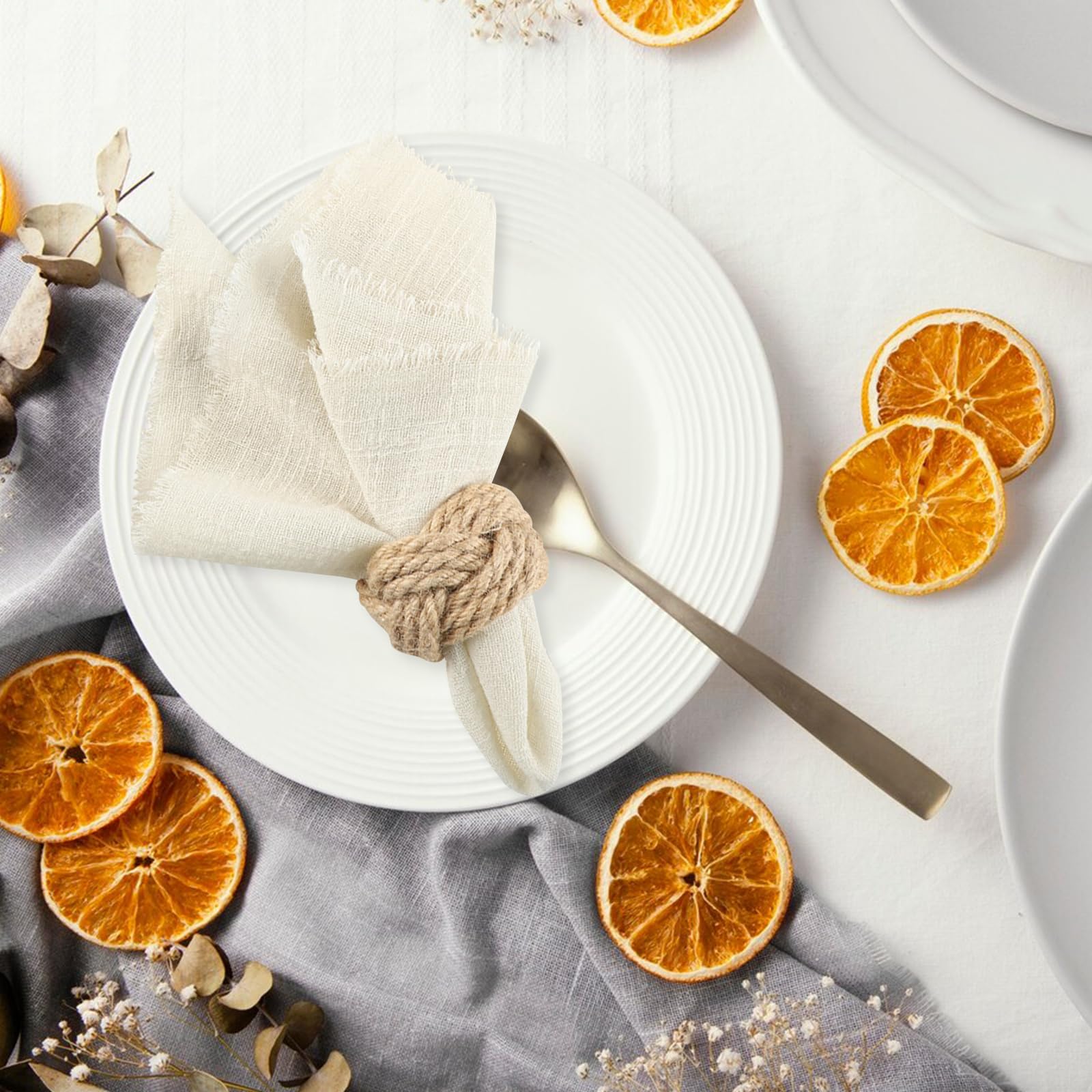 8 Pièces Serviettes En Tissu Serviettes En Tissu 100% Coton Serviettes à Carreaux