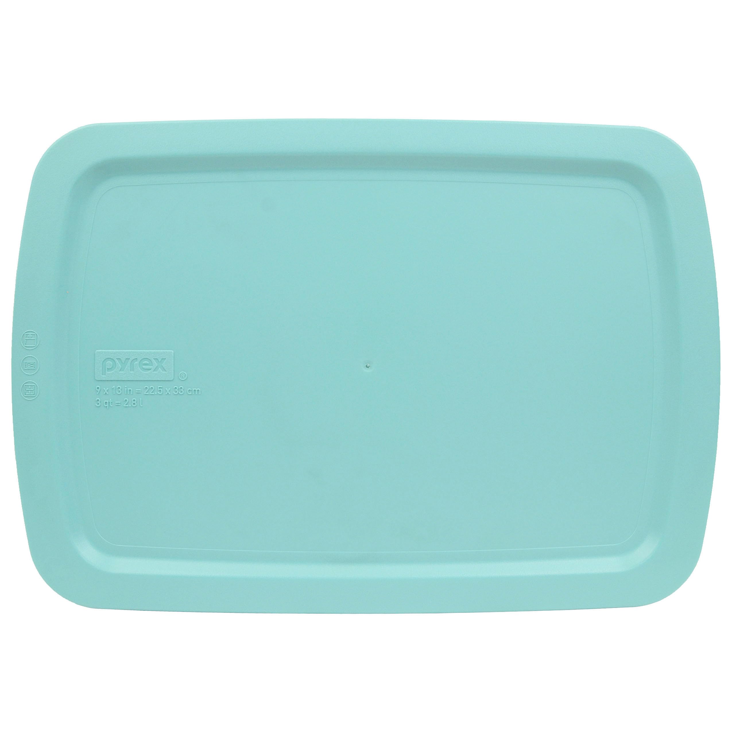 Amazon.com: Pyrex C-233-PC 3qt Turquoise Easy Grab Food Storage