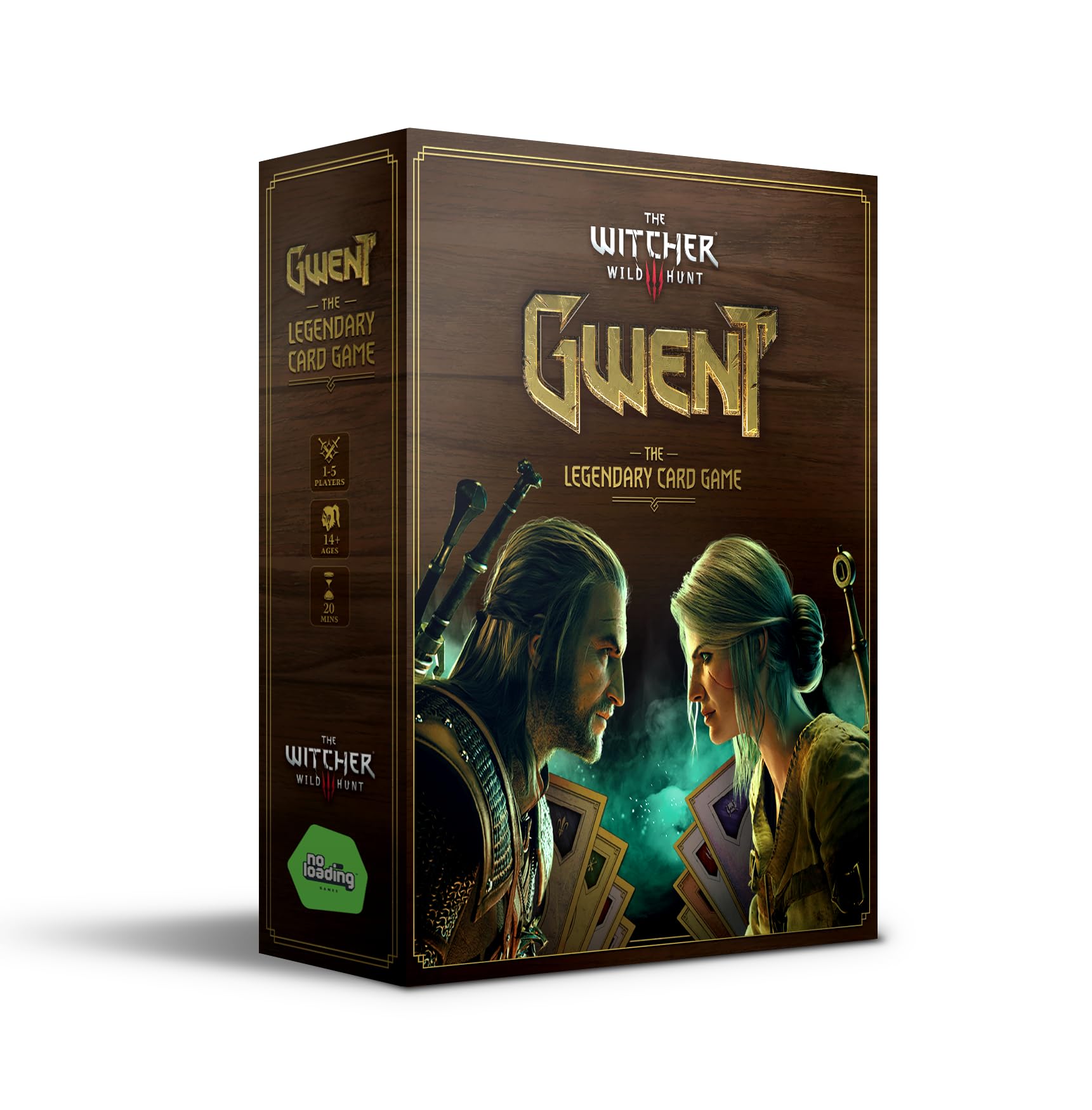 Gwent - Official Licensed Version | Complete Set | Competitive Deck Building Strategy Game | Fantasy Card Battler From the Popular Video Game | Tactical Playing Cards | Ages 12+ | 1-5 Players | 20 min