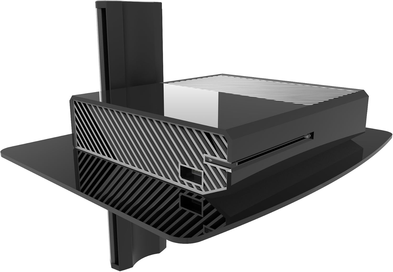Kanto AVT Floating Wall Mounted AV Shelves (1 Shelf)