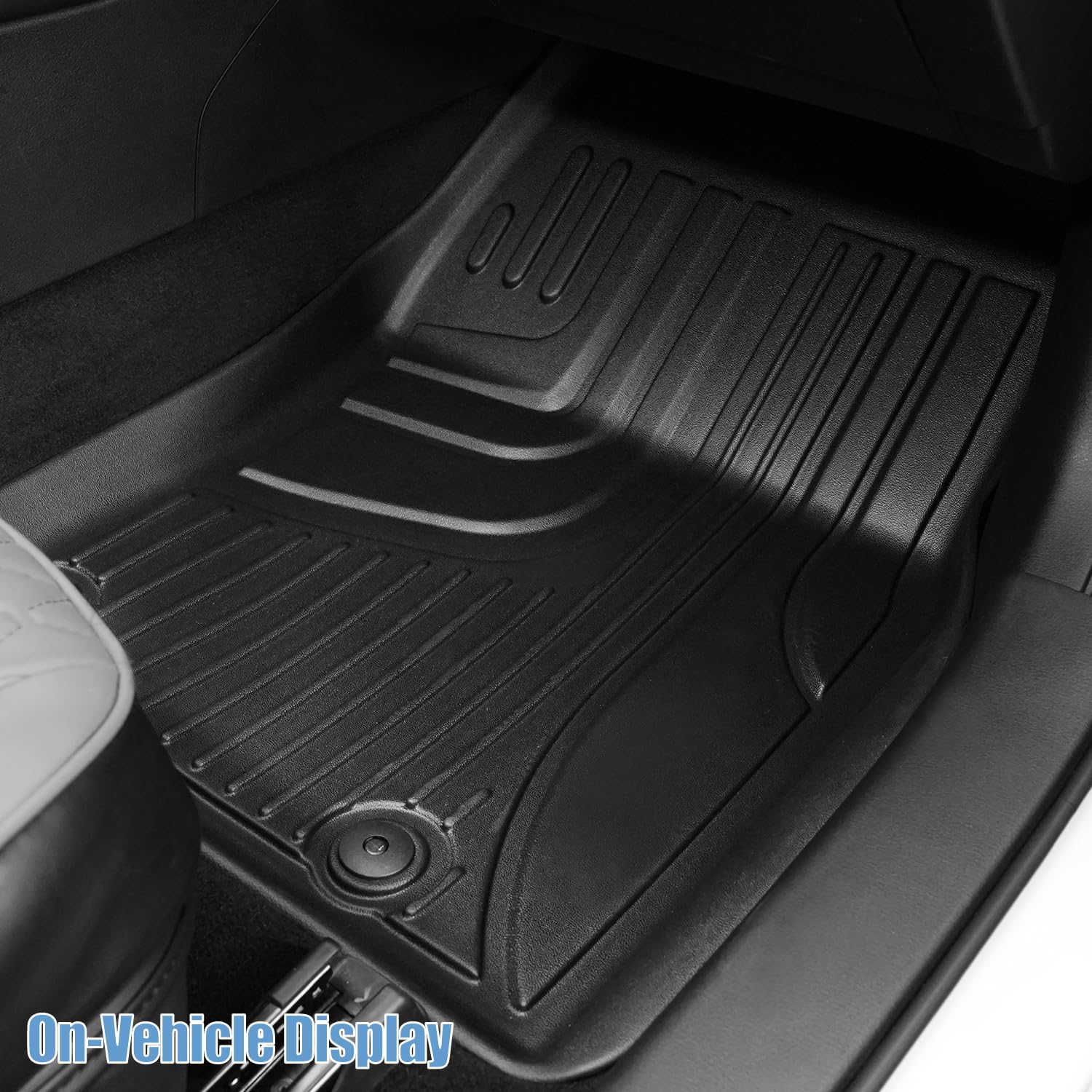 Original Floor Mats for 2019-2025 Mazda 3 All Models - Custom Fit TPE Floor Liners - All Weather — view 4