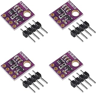 BME280 Digital 5V Temperature Humidity Sensor Atmospheric Barometric Pressure Board IIC I2C Breakout for Arduino (Pack of 4)