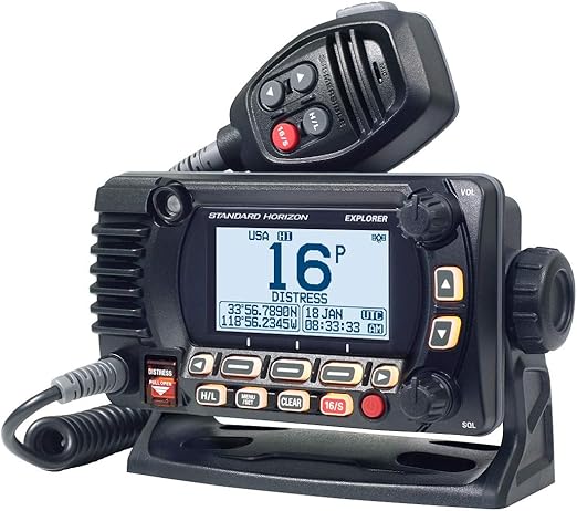 Standard Horizon GX1800G Fixed Mount VHF w/GPS - Black