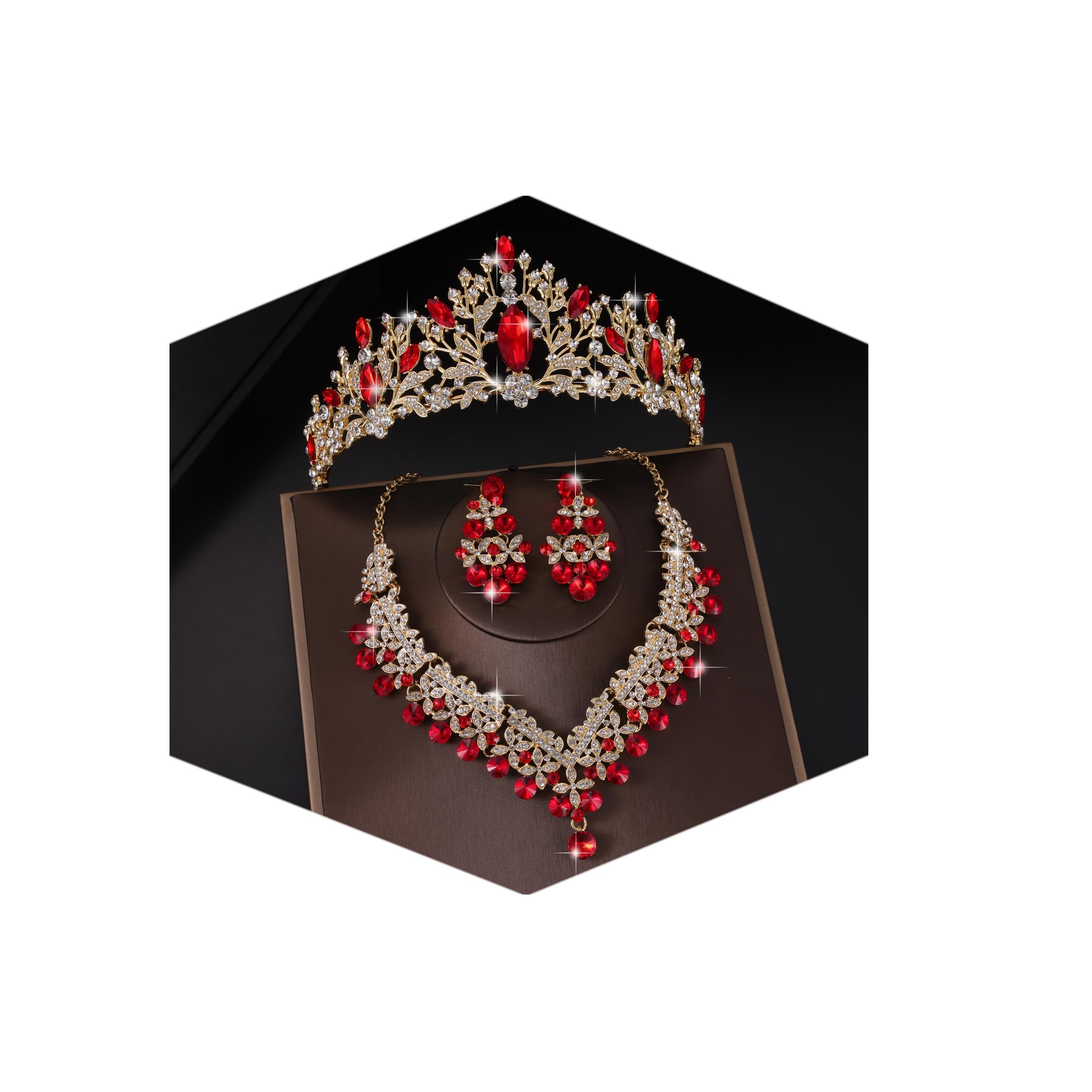 Kamirola Baroque Queen Bride Crowns and Tiaras Black Crystal Vintage Crown Flower princess Wedding Bridal Headpiece TR24