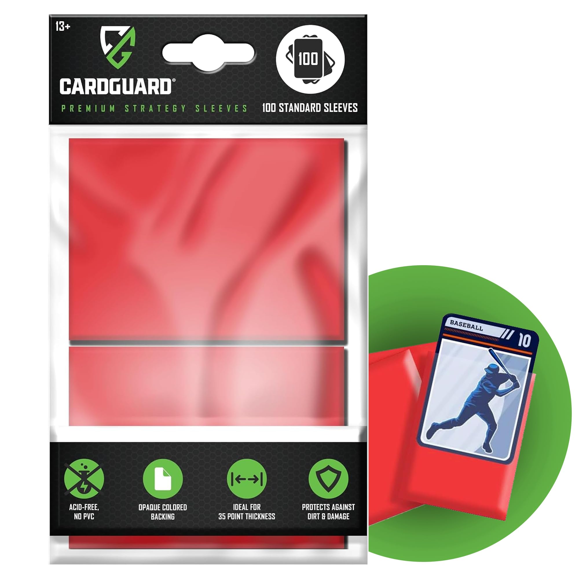 cleaning card sleeves Amazon.com: CardGuard Premium Clear Card Sleeves, 100ct – Standard Size  Penny Sleeves for Pokémon, Sports Cards, Baseball, Football, and  Collectible Trading Cards – Acid-Free, PVC-Free, Durable Protection, Red :  Toys & Games