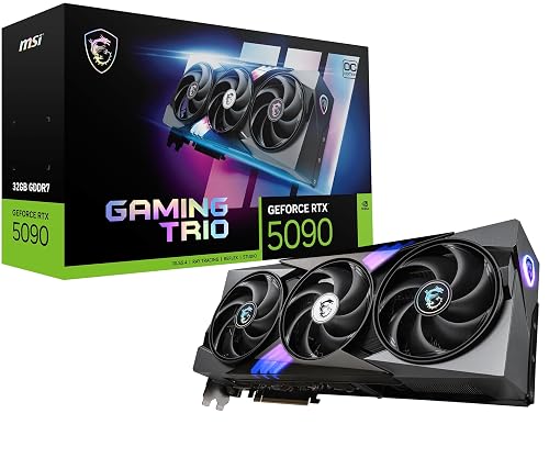 MSI GeForce RTX 5090 GAMING TRIO OC Graphics Card