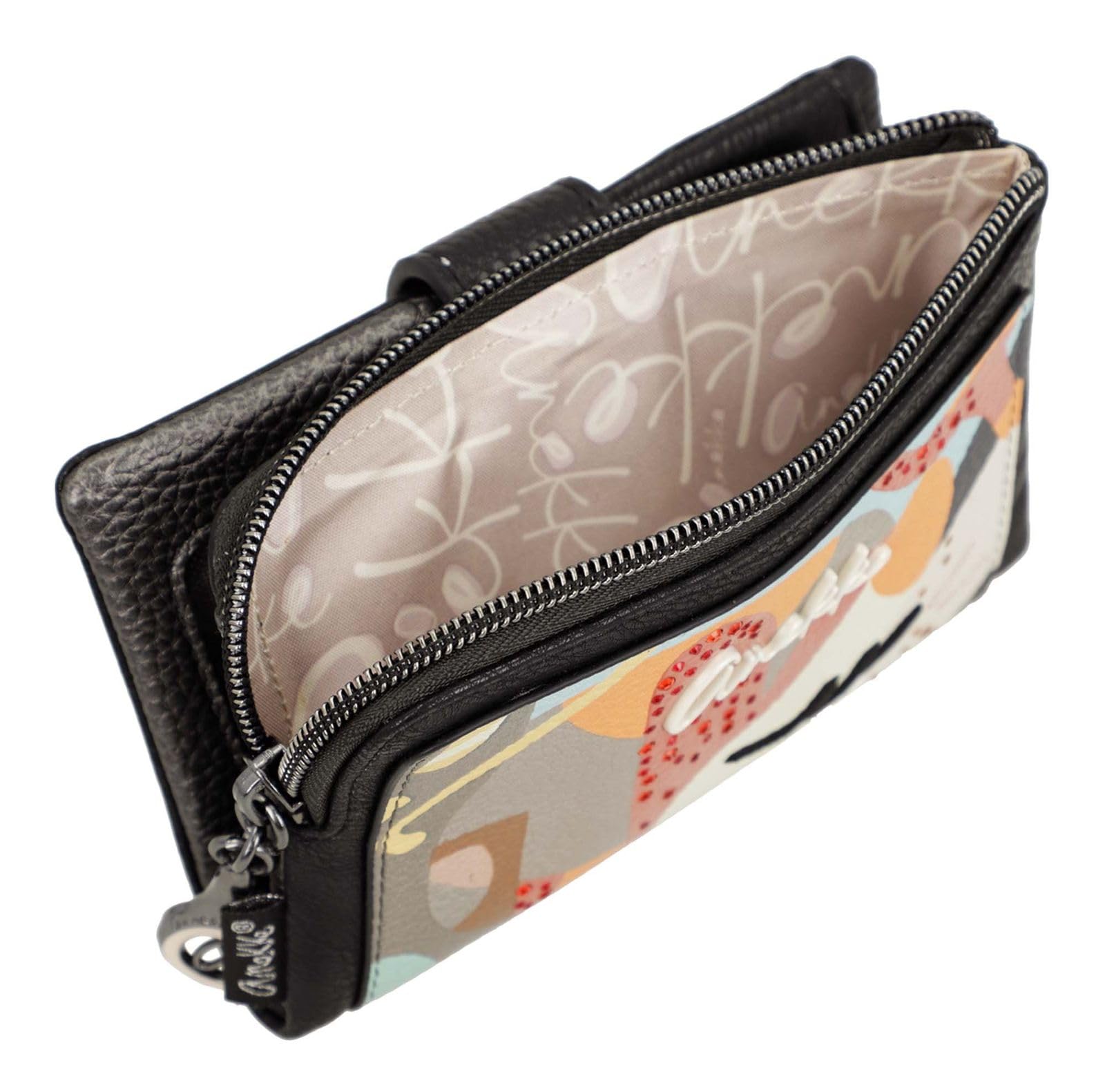 Billetero duro mediano Eikon 42759-912 en color negro - Mujer