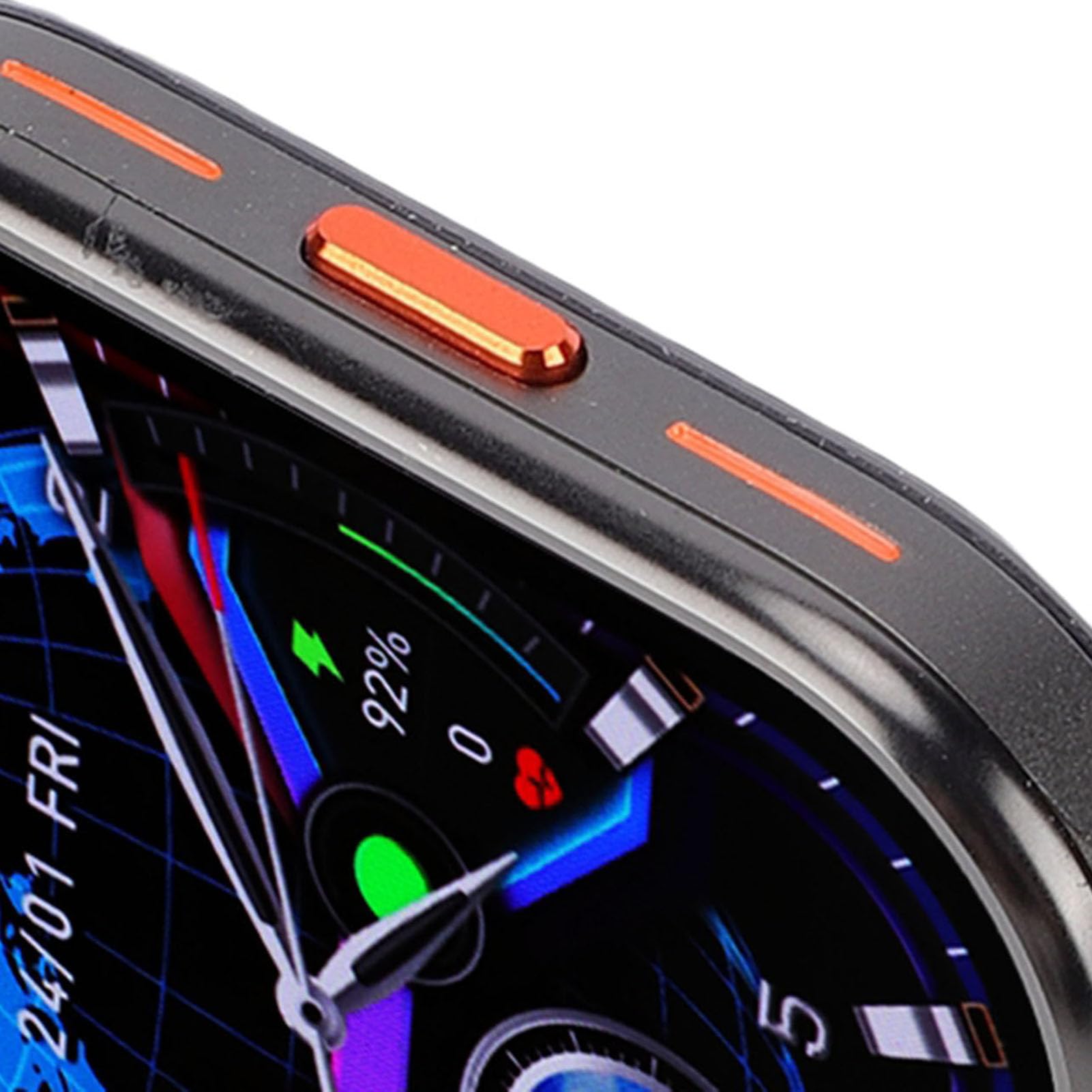 Cryfokt Watch with IP68 Waterproof Design | Schermo ad alta definizione da 2,04 pollici, monitoraggio del fitness, molteplici modalità sportive, batteria durevole